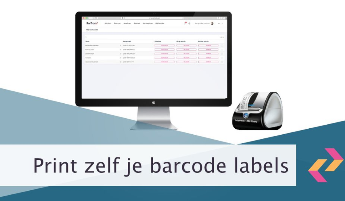 Print zelf je barcodes op je label