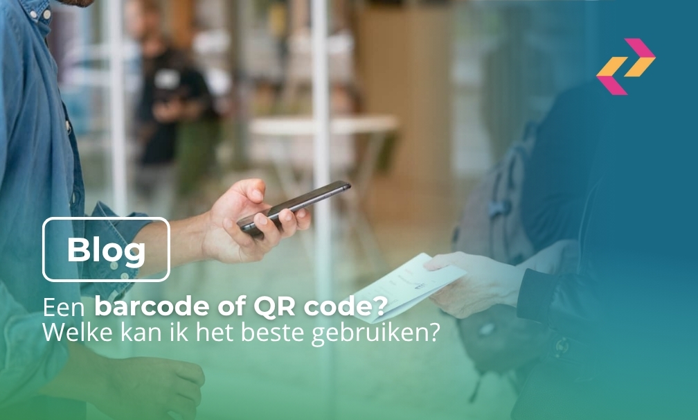 Een barcode of een QR code?