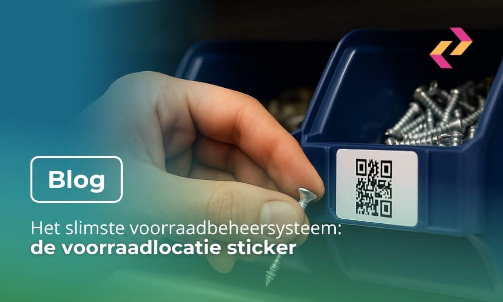De Voorraadlocatiesticker maakt BarTrack het slimste voorraadbeheersysteem