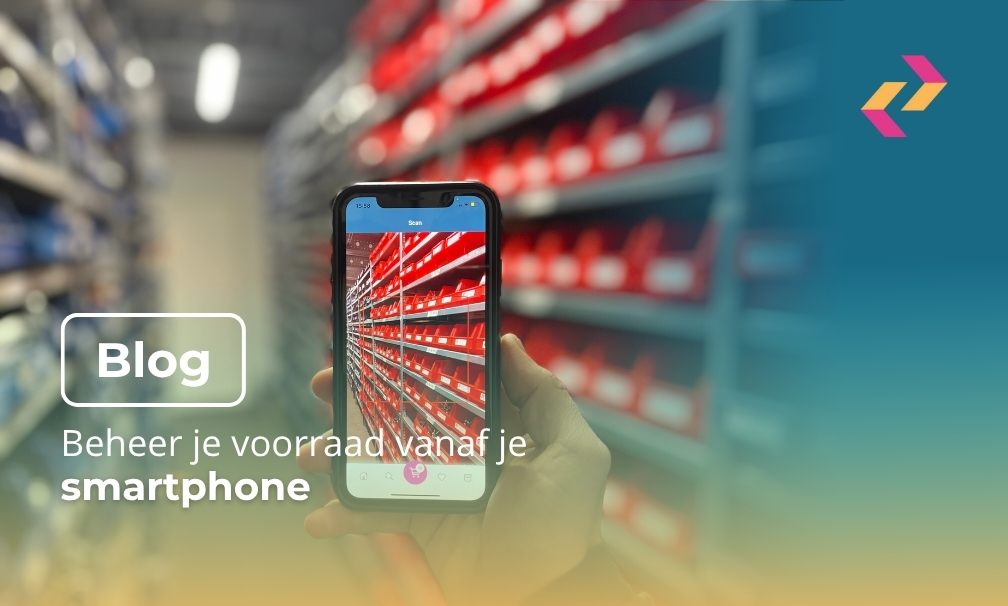 Beheer je voorraad vanaf je smartphone