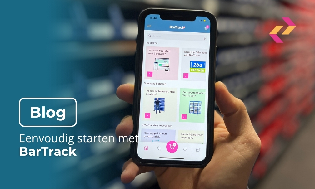 Eenvoudig starten met BarTrack