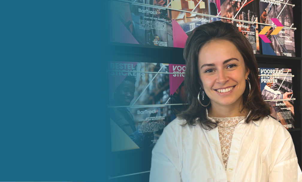 Ontmoet Simone, onze nieuwe Graphic Designer