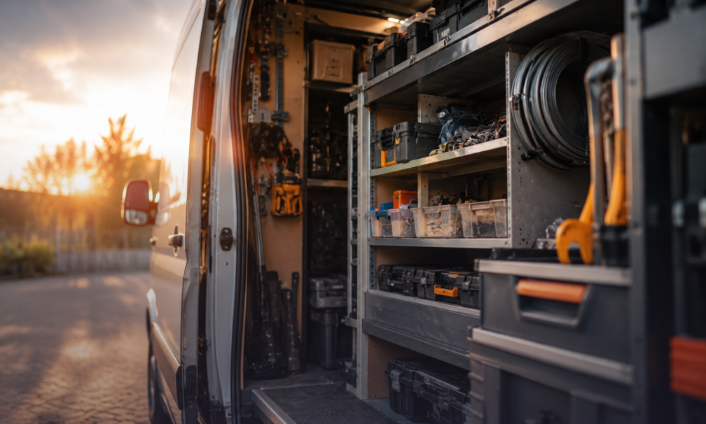 Why a service van is really a warehouse on wheels