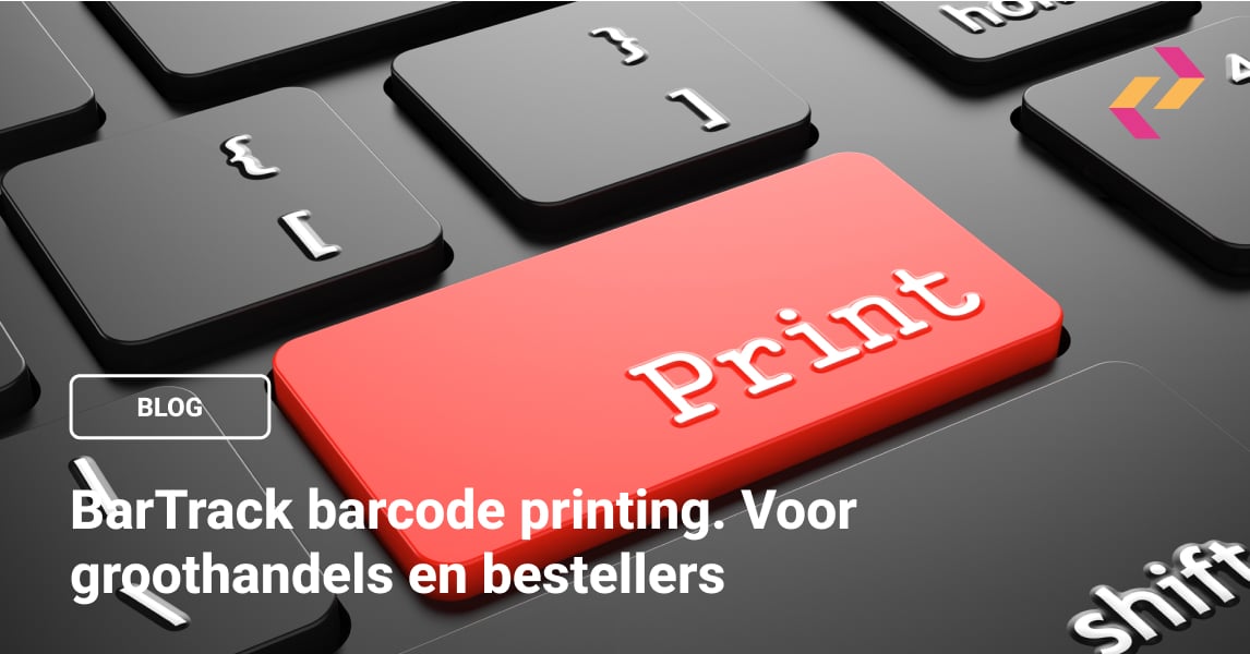 BarTrack Barcode-printing voor groothandels en bestellers