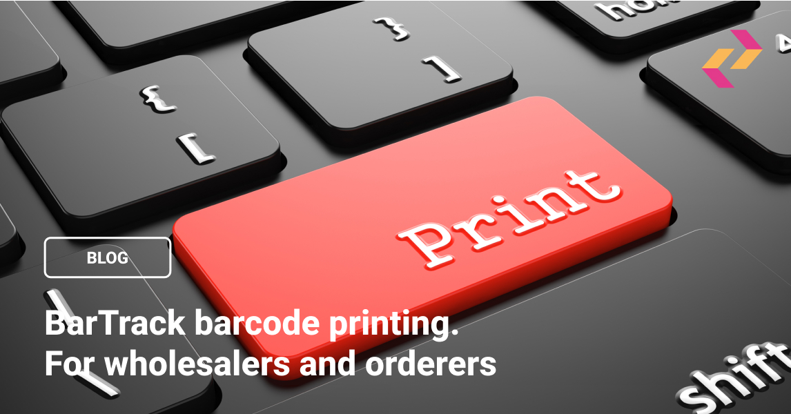 BarTrack barcode printing for wholesalers and orderers