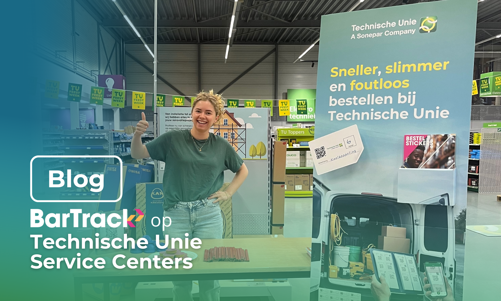Efficiënter bestellen met BarTrack & Technische Unie