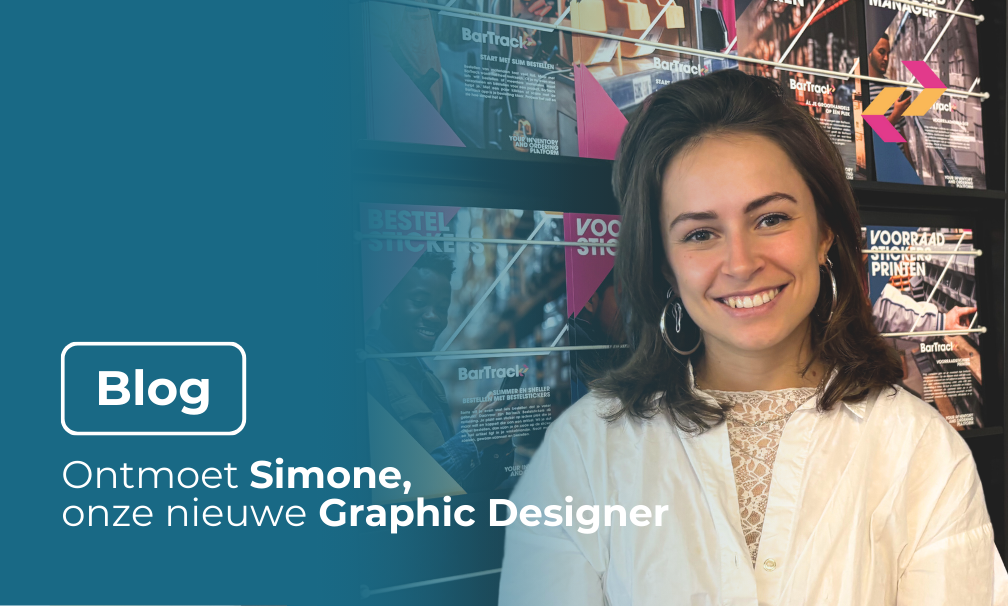 Ontmoet Simone, onze nieuwe Graphic Designer